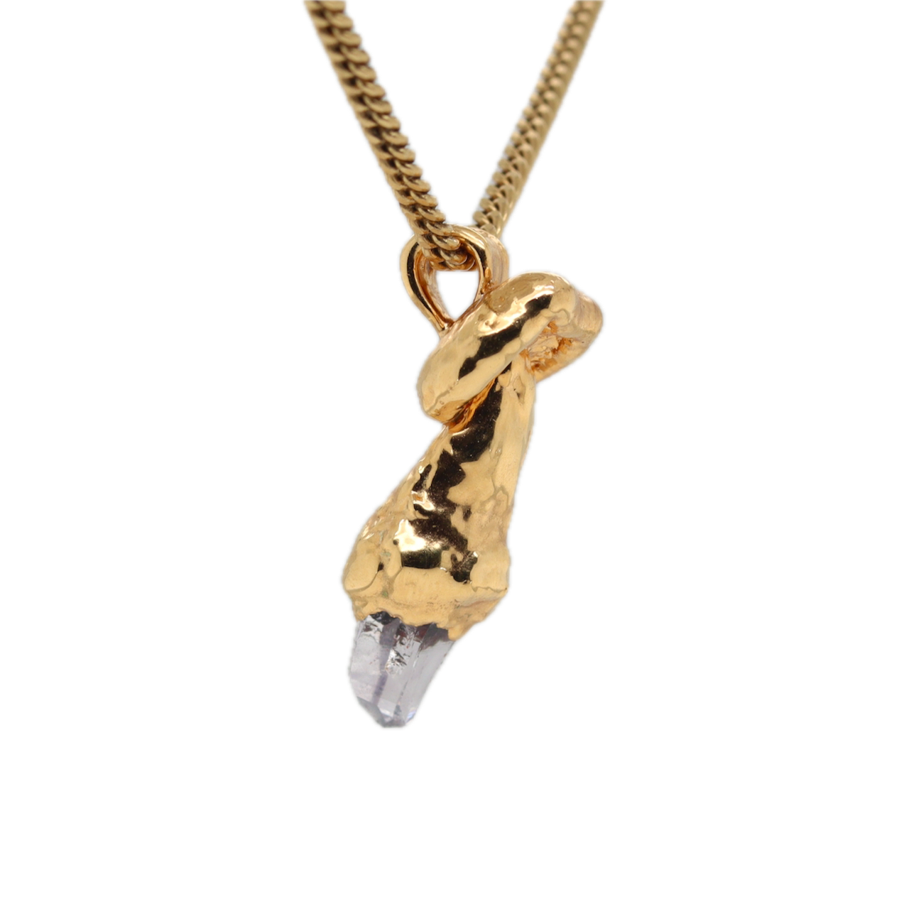 24k Special Collection Pendant with Amethyst