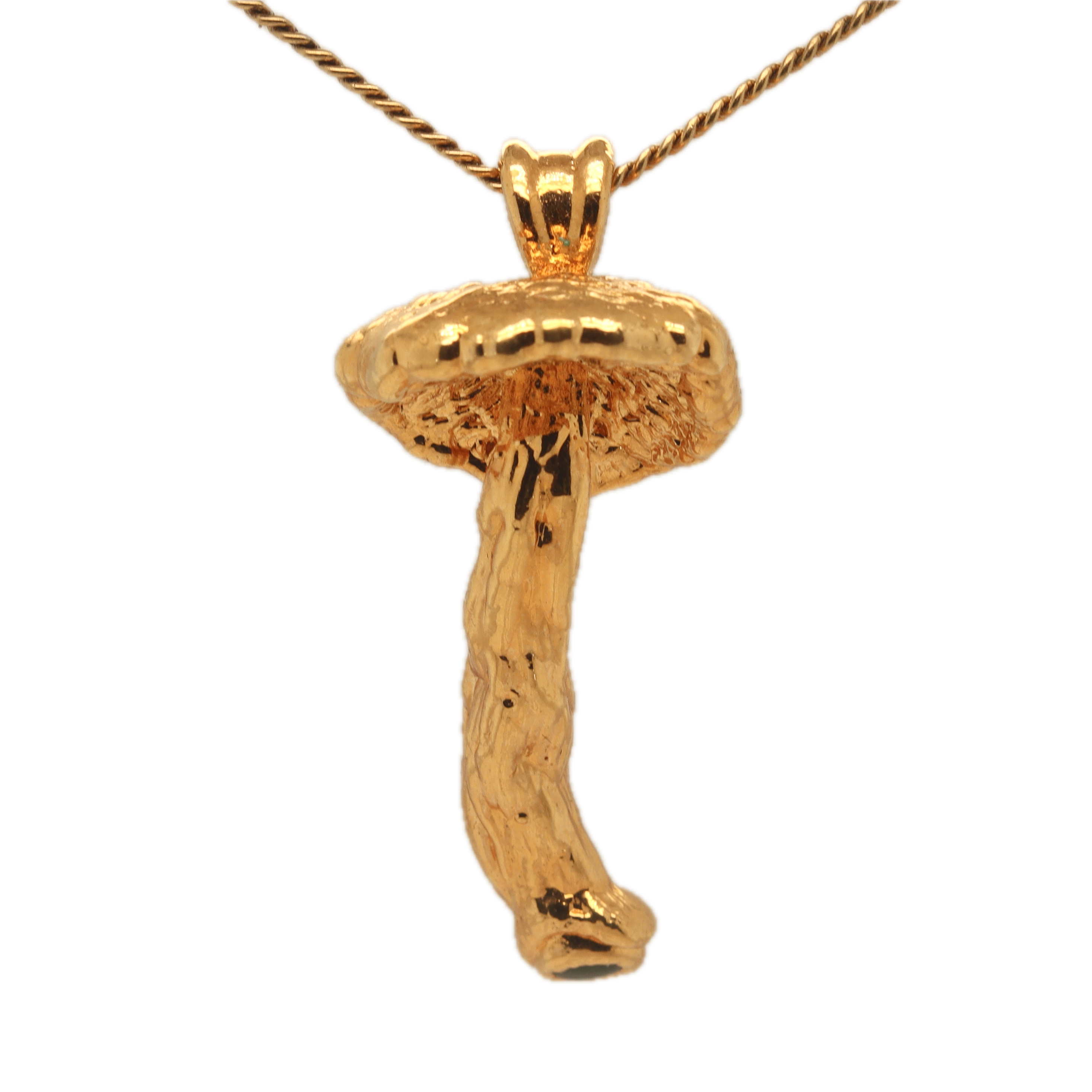 18k Special Collection Pendant with Ethiopian Opal - Ras Boss