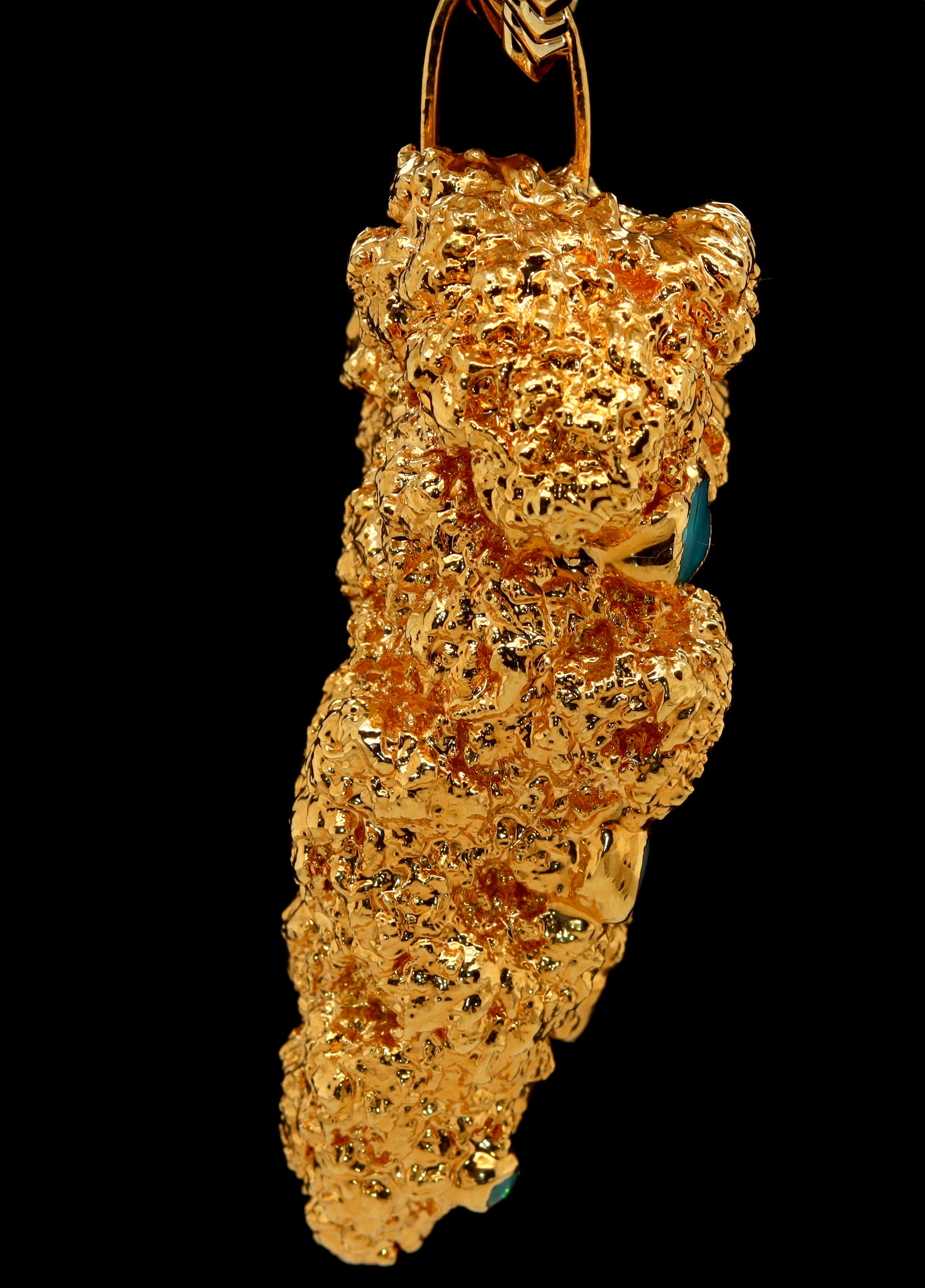 24k Dirty Z Bud with Ethiopian Opals and seed vial