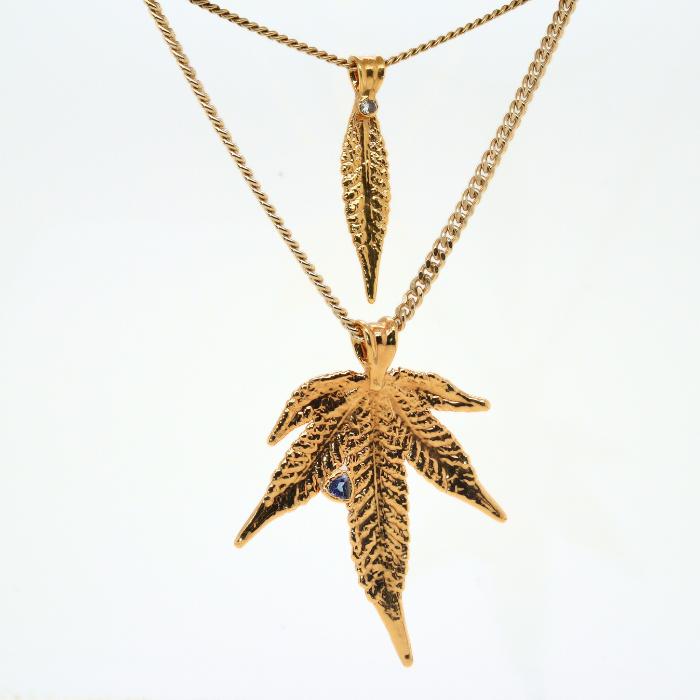 Ras Boss Cannabis Leaf Jewelry