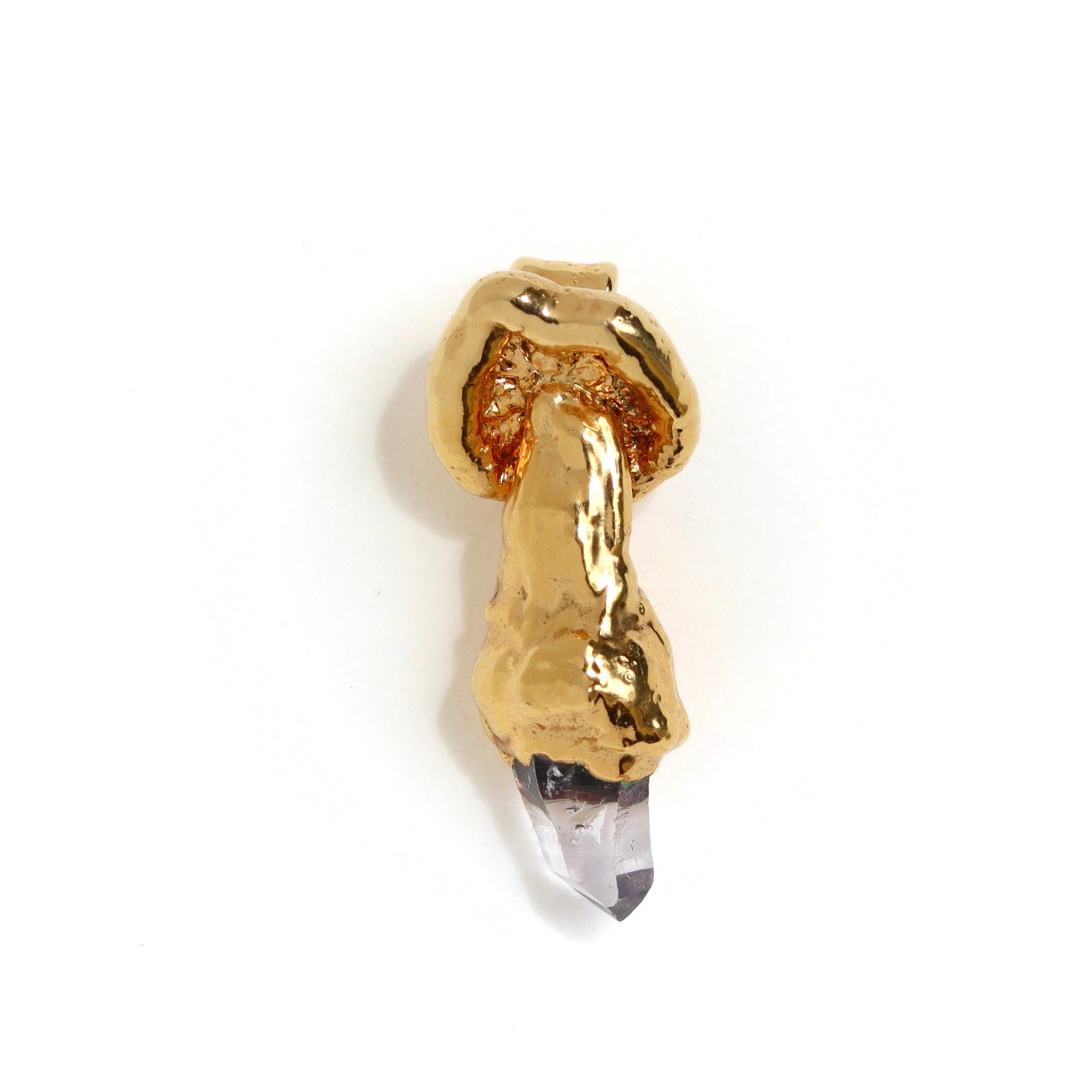 24k Special Collection Pendant with Amethyst
