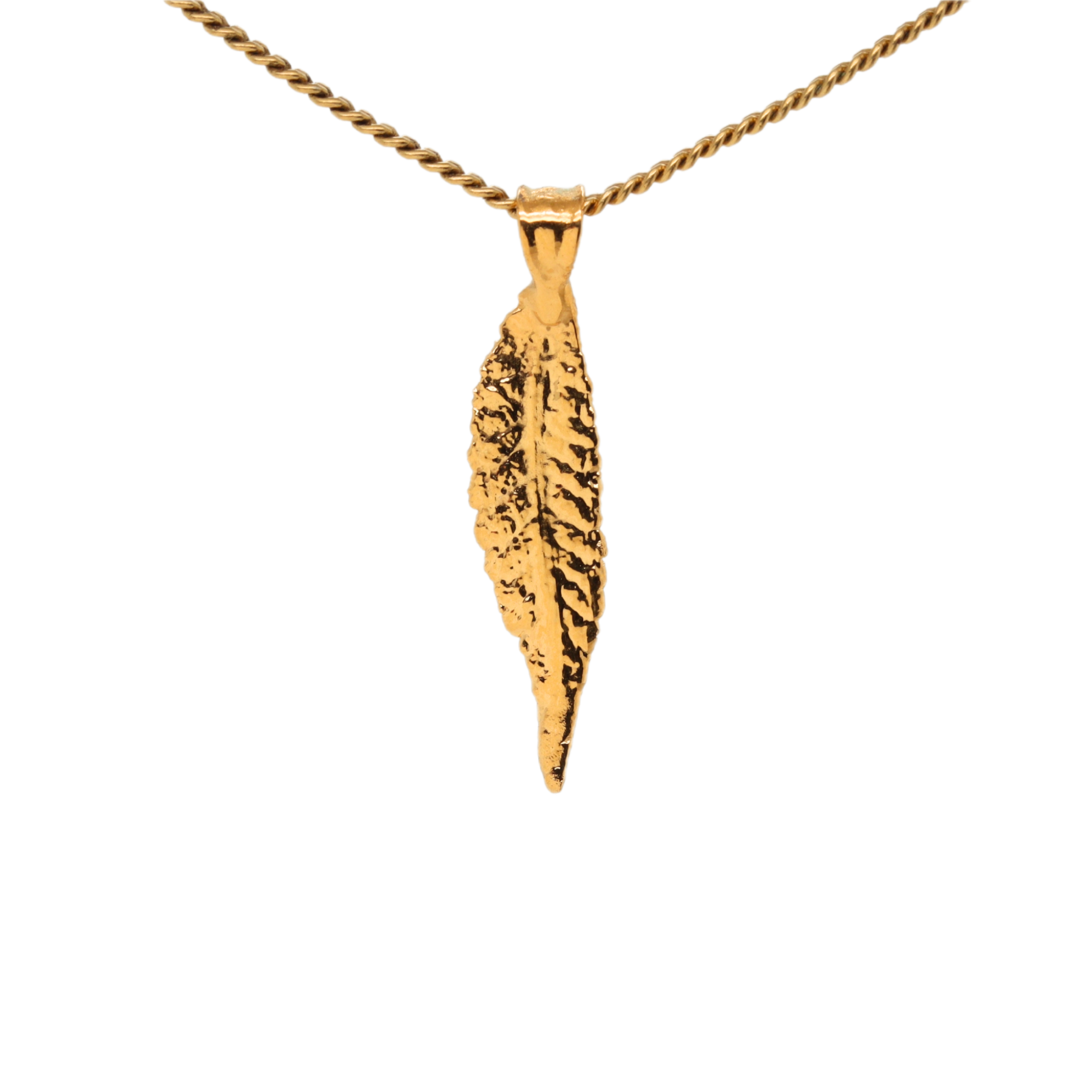18k OG Kush Leaf Pendant