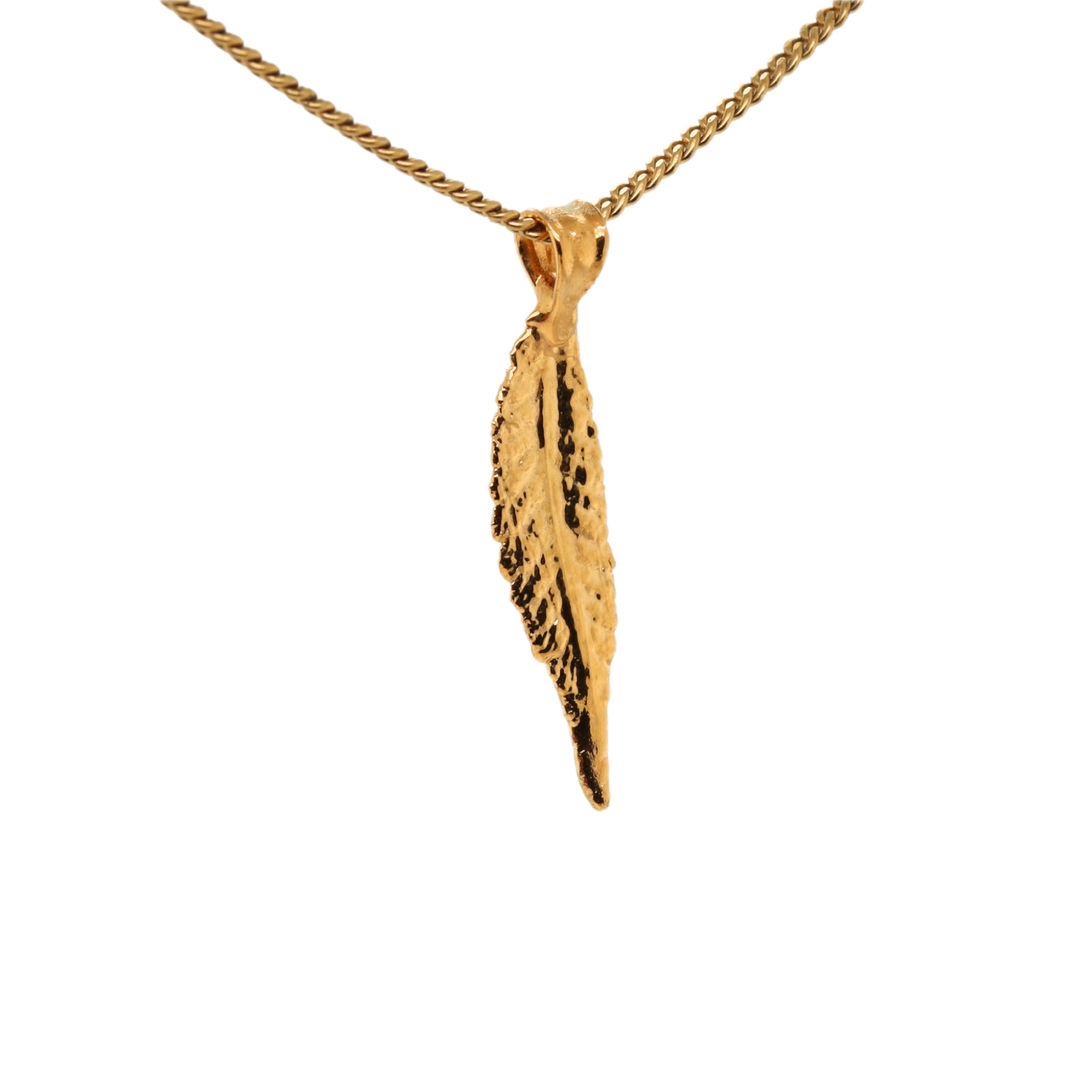 18k OG Kush Leaf Pendant