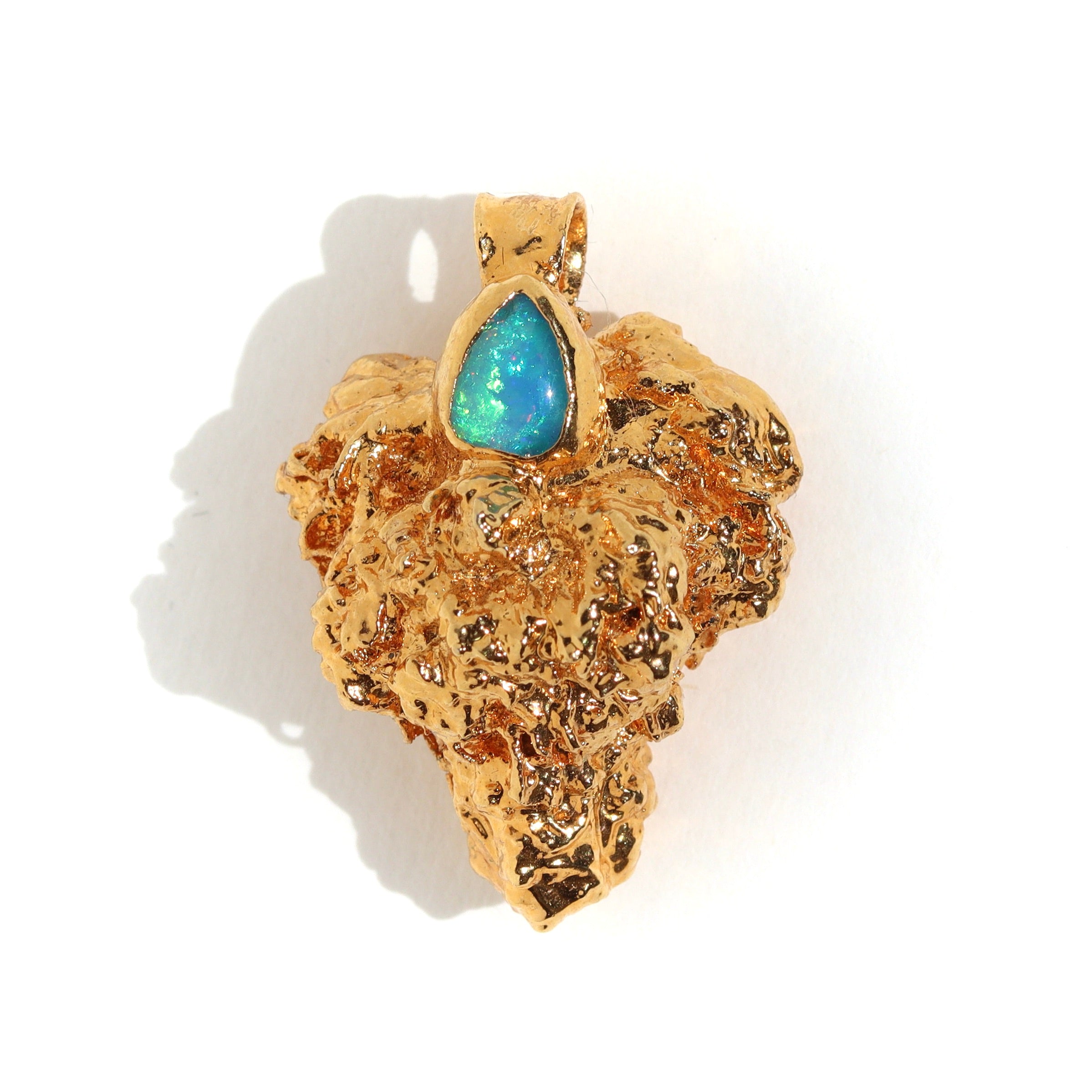 18k Gelato Bud with Ethiopian Opal