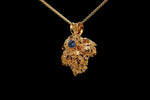 Load image into Gallery viewer, 24k Tej Bud with Tanzanite
