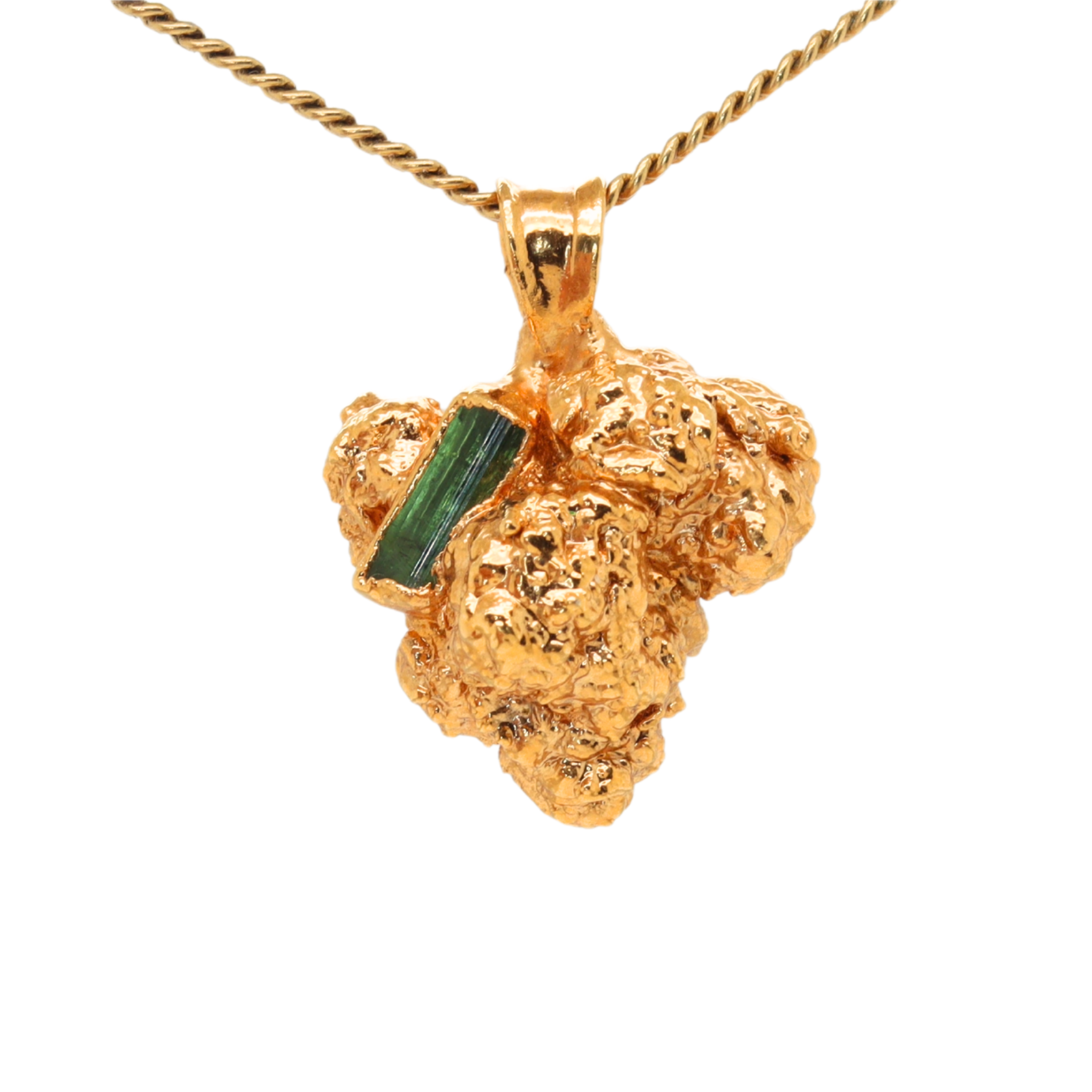 24k Tej bud with Tourmaline