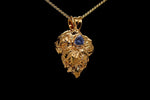 Load image into Gallery viewer, 24k Tej Bud with Tanzanite
