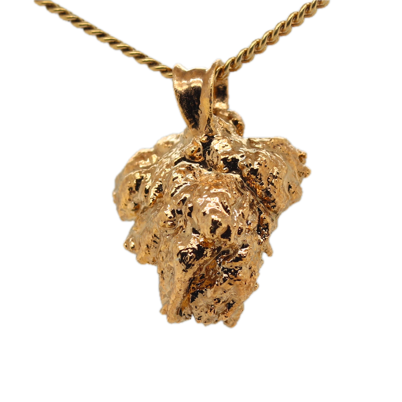 24k OG Kush Bud Pendant