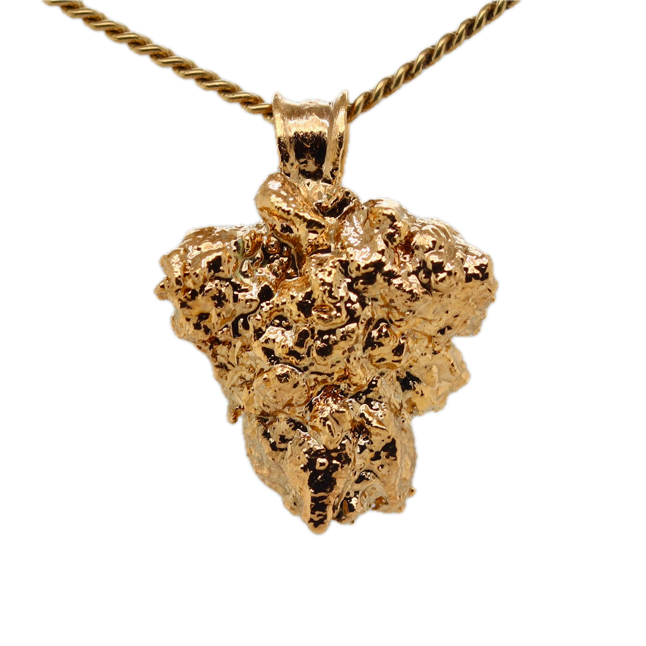 24k OG Kush Bud Pendant