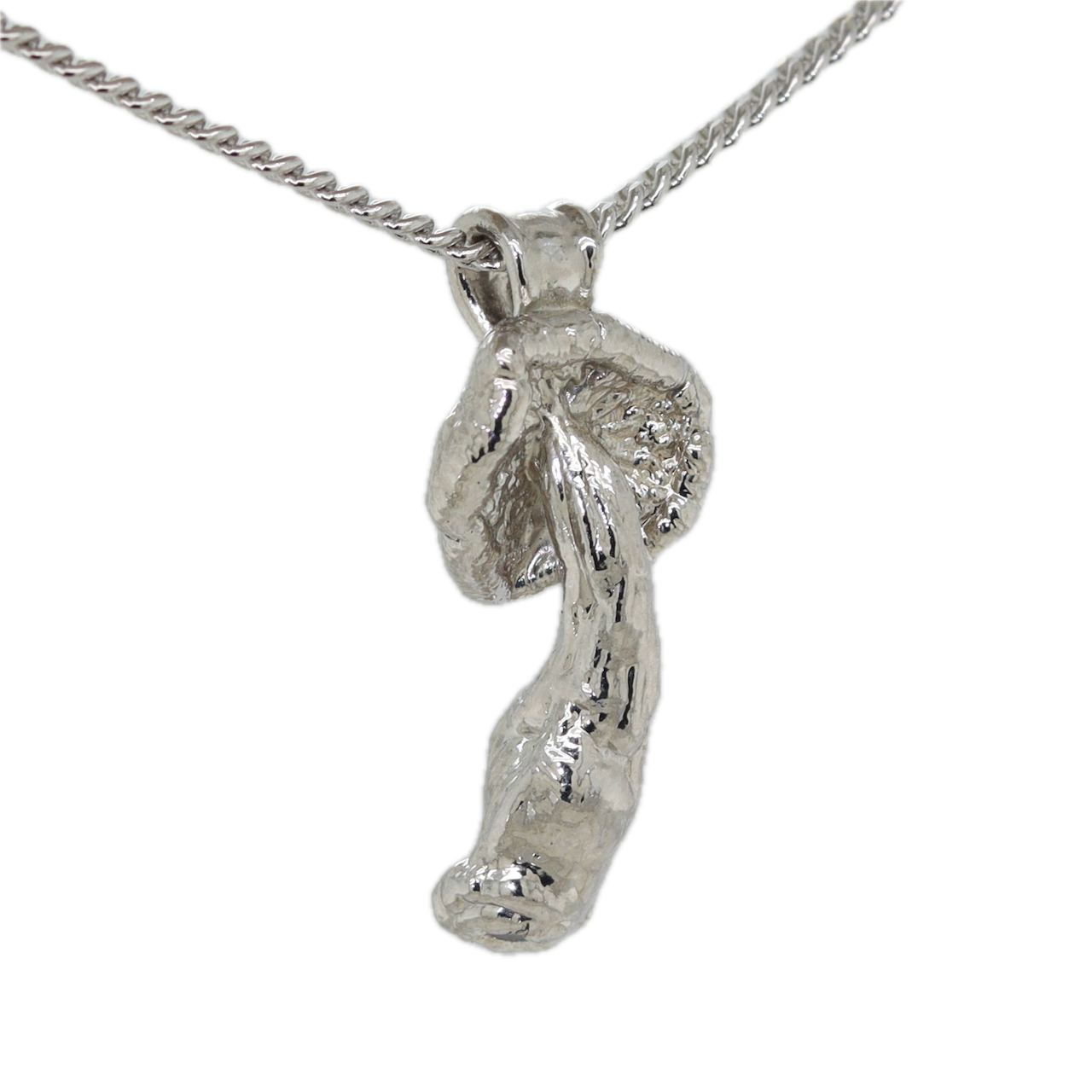 Platinum Special Collection Pendant with White Sapphire