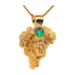 Load image into Gallery viewer, 24k Gelato Bud with Ethiopian Opal (Copy)
