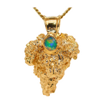 Load image into Gallery viewer, 24k Gelato Bud with Ethiopian Opal (Copy)
