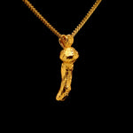 Load image into Gallery viewer, 24k Special Collection Pendant with Herkimer Diamond
