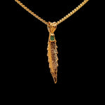 Load image into Gallery viewer, 24k Gelato leaf with Emerald

