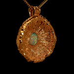 Load image into Gallery viewer, 24k Special Collection Cap Pendant with Ethiopian Opal
