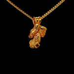 Load image into Gallery viewer, 24k Special Collection Pendant with Garnet
