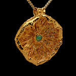 Load image into Gallery viewer, 24k Special Collection Cap Pendant with Ethiopian Opal
