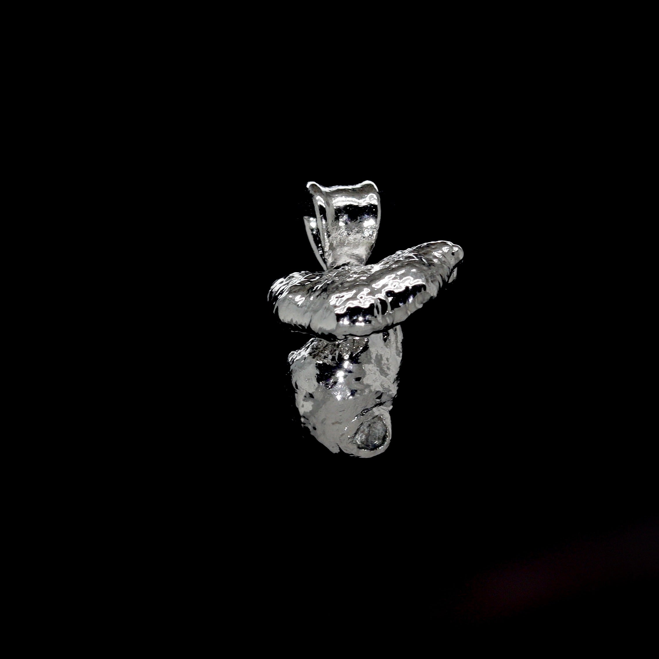 Platinum Special Collection Pendant with White Sapphire