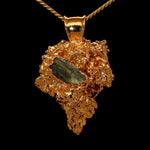 Load image into Gallery viewer, 24k Axum Bud with Moldavite
