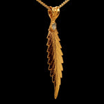 Load image into Gallery viewer, 24k Runtz leaf with Herkimer Diamond
