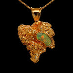 Load image into Gallery viewer, 24k Gelato Bud with Ethiopian Opal
