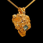 Load image into Gallery viewer, 24k Runtz Bud with Topaz and White Sapphire
