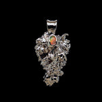 Load image into Gallery viewer, Platinum Axum Bud with Ethiopian Opal
