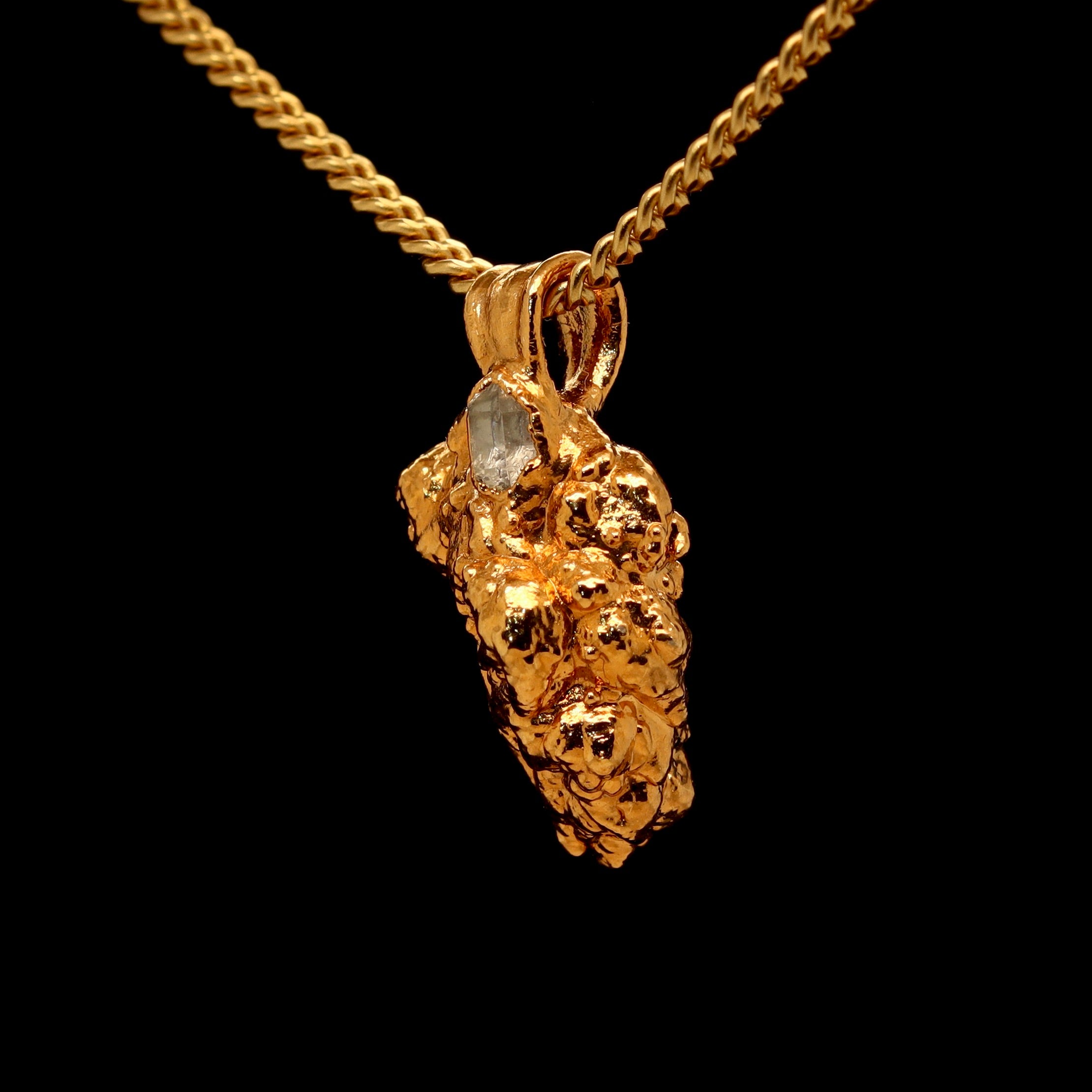 24k OG Kush Bud with Herkimer Diamond