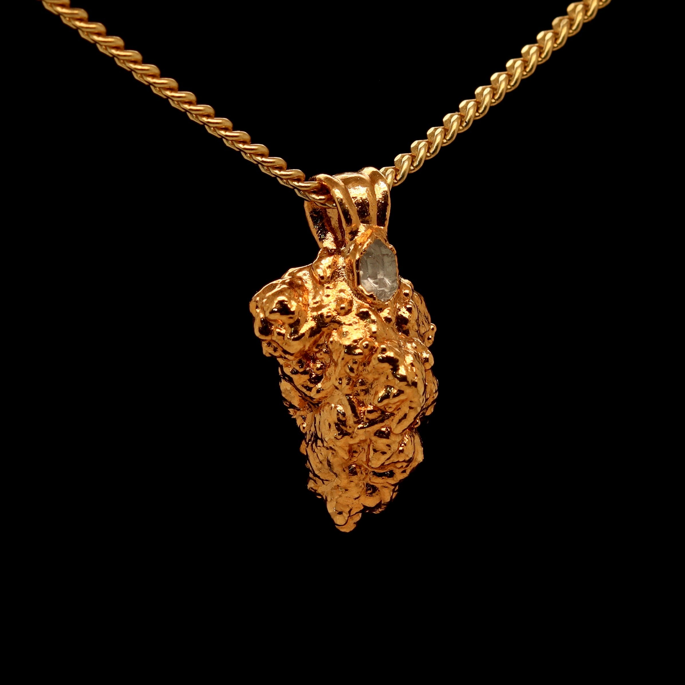 24k OG Kush Bud with Herkimer Diamond