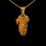 Load image into Gallery viewer, 24k Axum Bud with Ethiopian Opal
