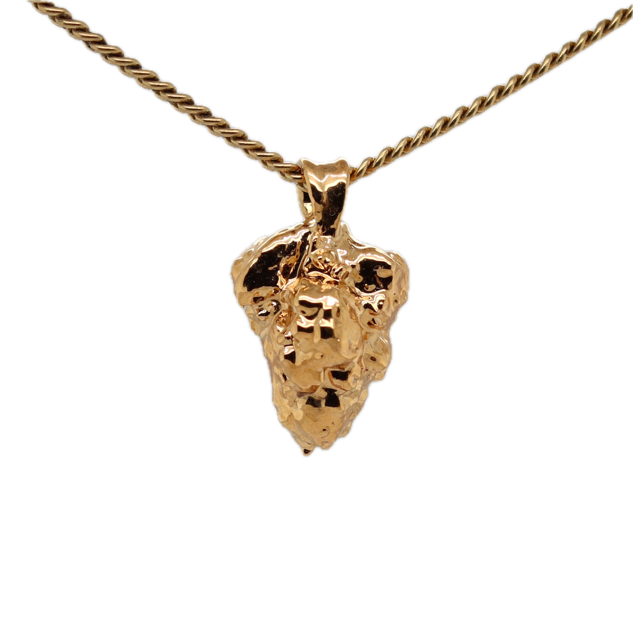 Real Gold Bud Pendant | Chem Strain Cannabis Jewelry