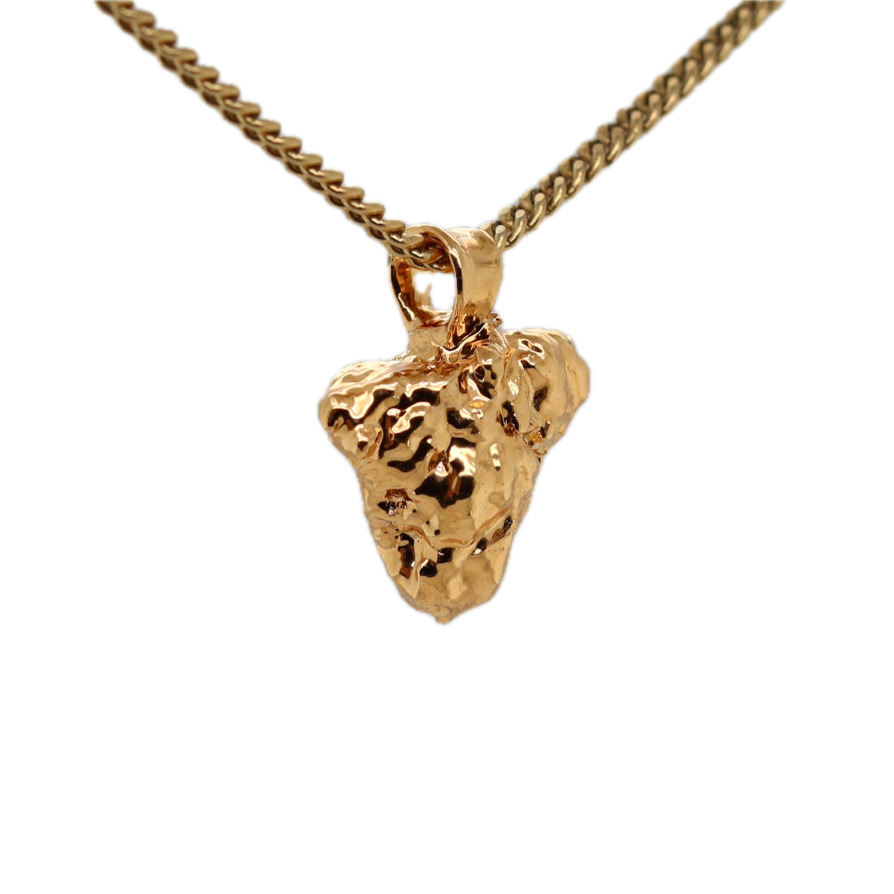 Real Gold Bud Pendant | Afe Negus Strain Cannabis Jewelry
