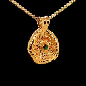 18k Special Collection Pendant with Chrome Diopside