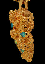 Load image into Gallery viewer, 24k Dirty Z Bud with Ethiopian Opals and seed vial
